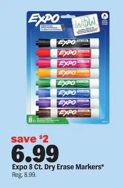 Meijer Expo 8 Ct. Dry Erase Markers offer