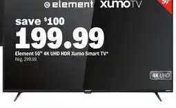 Meijer Element 50 4K UHD HDR Xumo Smart TV offer