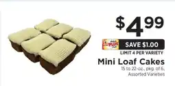 ShopRite Mini Loaf Cakes offer