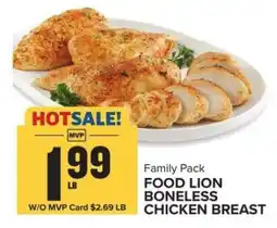 Food Lion Food Lion Boneless Chicken Breast offer