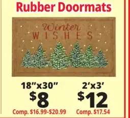 Ocean State Job Lot Rubber Doormats offer