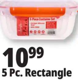 Ocean State Job Lot 5 Pc. Rectangle offer