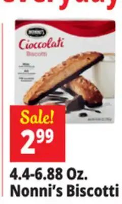 Ocean State Job Lot Nonni's Biscotti offer