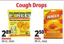 Ocean State Job Lot Cough Drops offer