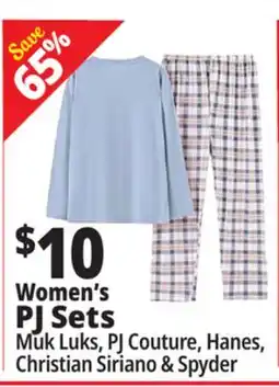 Ocean State Job Lot Women's PJ Sets offer