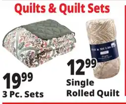 Ocean State Job Lot Quilts & Quilt Sets 3 Pc offer