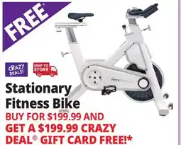 Ocean State Job Lot Stationary Fitness Bike offer
