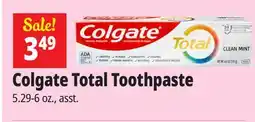 Ocean State Job Lot Colgate Total Toothpaste offer