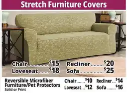 Ocean State Job Lot Stretch Furniture Covers offer
