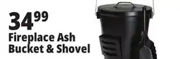 Ocean State Job Lot Fireplace Ash Bucket and Shovel offer