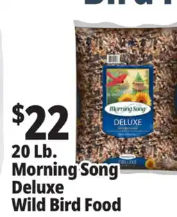 Ocean State Job Lot 20 Lb. Morning Song Deluxe Wild Bird Food offer