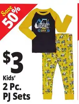 Ocean State Job Lot Kids' 2 Pc. PJ Sets offer