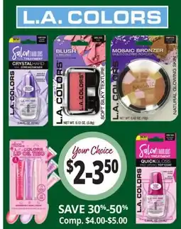 Ocean State Job Lot L.A. COLORS offer