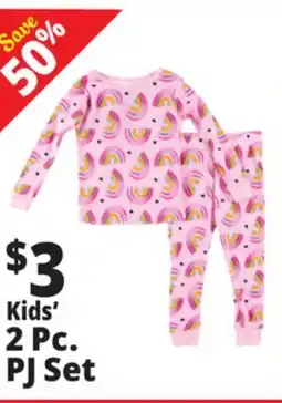 Ocean State Job Lot Kids' 2 Pc. PJ Set offer