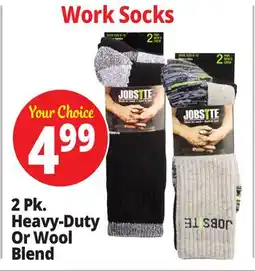 Ocean State Job Lot 2 Pk. Heavy-Duty Or Wool Blend offer