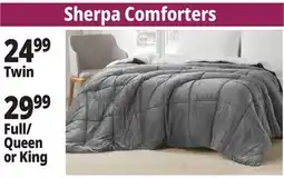 Ocean State Job Lot Sherpa Comforters offer