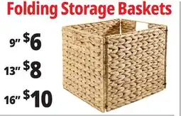 Ocean State Job Lot Folding Storage Baskets offer