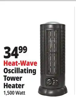Ocean State Job Lot Heat-Wave Oscillating Tower Heater offer