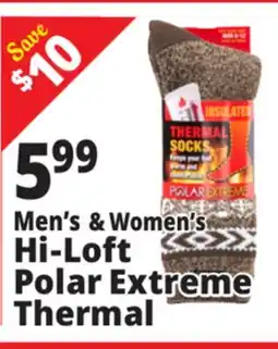 Ocean State Job Lot Polar Extreme Women's Insulated Thermal Socks offer