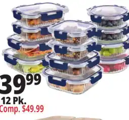 Ocean State Job Lot 12 Pk. Glass Food Storage offer