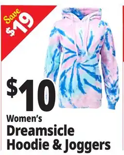 Ocean State Job Lot Women's Dreamsicle Hoodie & joggers offer