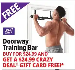 Ocean State Job Lot Doorway Training Bar offer