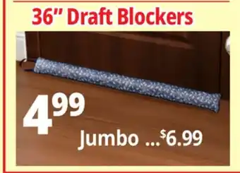 Ocean State Job Lot 36 Draft Blockers offer