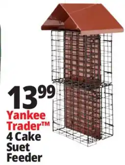 Ocean State Job Lot Yankee Trader 4 Cake Suet Feeder offer