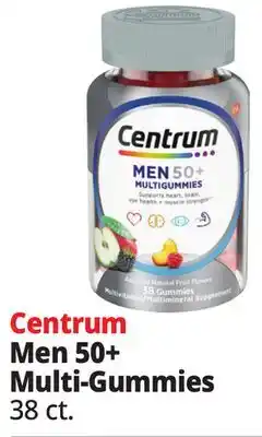 Ocean State Job Lot Centrum Men 50+ Multi-Gummies offer