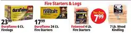 Ocean State Job Lot Fire Starters & Logs offer