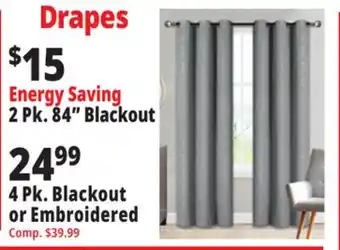 Ocean State Job Lot Drapes offer