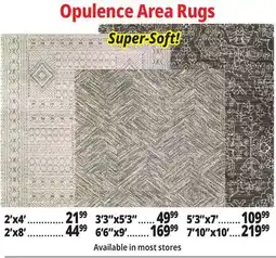 Ocean State Job Lot Opulence Area Rugs offer
