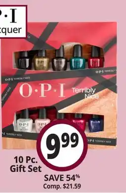 Ocean State Job Lot O.P.I 10 Pc. GIFT SET offer