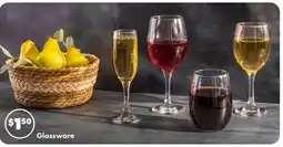Dollar Tree Glassware offer