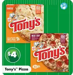 Dollar Tree Tony's Pizza offer