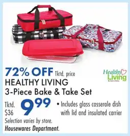 Boscov's HEALTHY LIVING 3-Piece Bake & Take Set offer