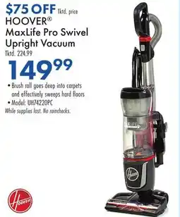 Boscov's HOOVER MaxLife Pro Swivel Upright Vacuum offer
