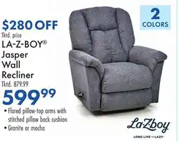 Boscov's LA-Z-BOY Jasper Wall Recliner offer