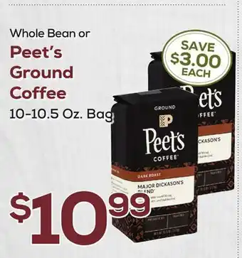 DeCicco & Sons Peet's Ground Coffee offer