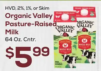 DeCicco & Sons Organic Valley Pasture-Raised Milk offer