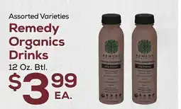 DeCicco & Sons Remedy Organics Drinks offer