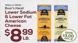 DeCicco & Sons Boar's Head Lower Sodium & Lower Fat American Cheese offer