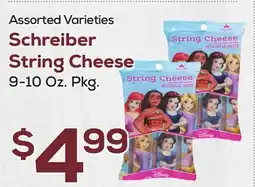 DeCicco & Sons Schreiber String Cheese offer