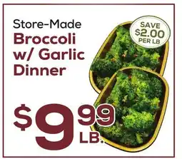 DeCicco & Sons Broccoli w/Garlic Dinner offer
