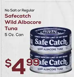 DeCicco & Sons Safecatch Wild Albacore Tuna offer
