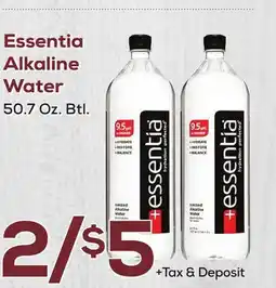 DeCicco & Sons Essentia Alkaline Water offer
