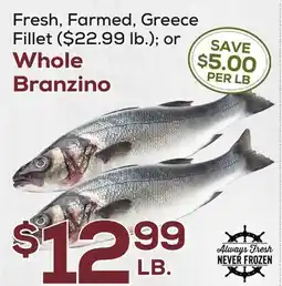 DeCicco & Sons Whole Branzino offer