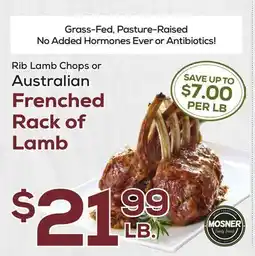 DeCicco & Sons Rib Lamb Chops or Australian Frenched Rack of Lamb offer