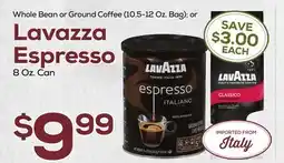 DeCicco & Sons Lavazza Espresso offer