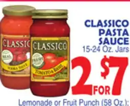 Bravo Supermarkets CLASSICO PASTA SAUCE offer